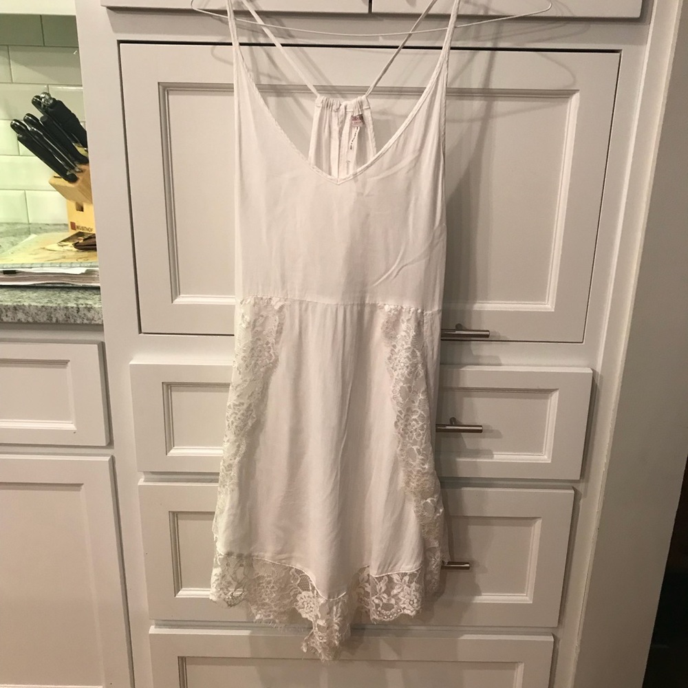 Free People lace slip dress